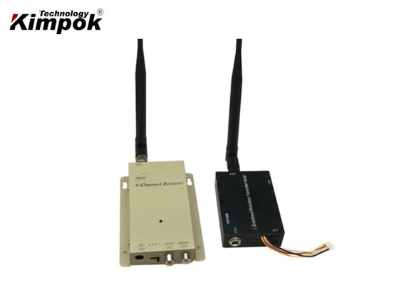Transmissor e receptor de vídeo sem fio para drones FPV com potência de 5 Watt
