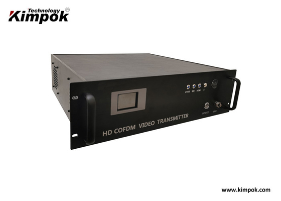 40 transmissor video sem fio de Digitas COFDM do watt para uma comunicação móvel do avoirdupois
